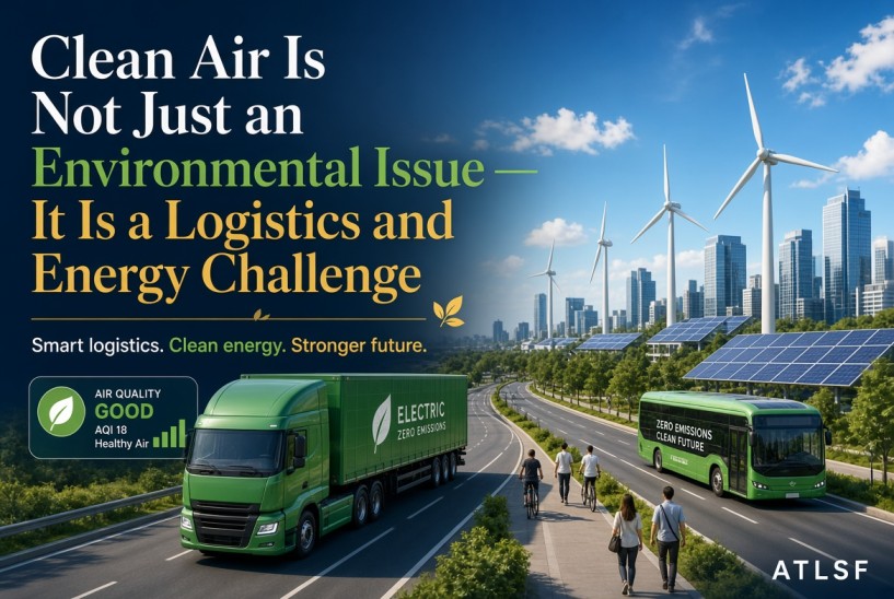 Cleaner air and climate action are connected. Sustainable logistics must deliver both.